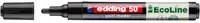 Edding Lackmarker 50 EcoLine Permanent Marker mit Bullet-Spitze in Schwarz - Bild 2