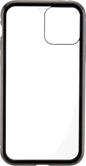 MAGNET COVER Duo Glas Handyhülle für Apple iPhone 13 Pro in Transparent - Bild 1