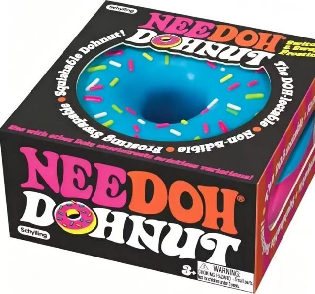Schylling NeeDoh Jelly Donut, Quetschspielzeug, Squishy-Spielzeug - Bild 1