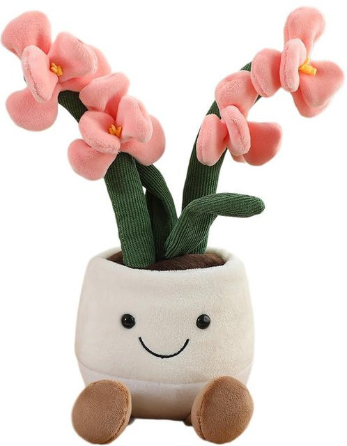 Yiran Health & Beauty Blumen Grüne Pflanze Plüschtier, 35cm, ab 14 Jahre - Bild 1