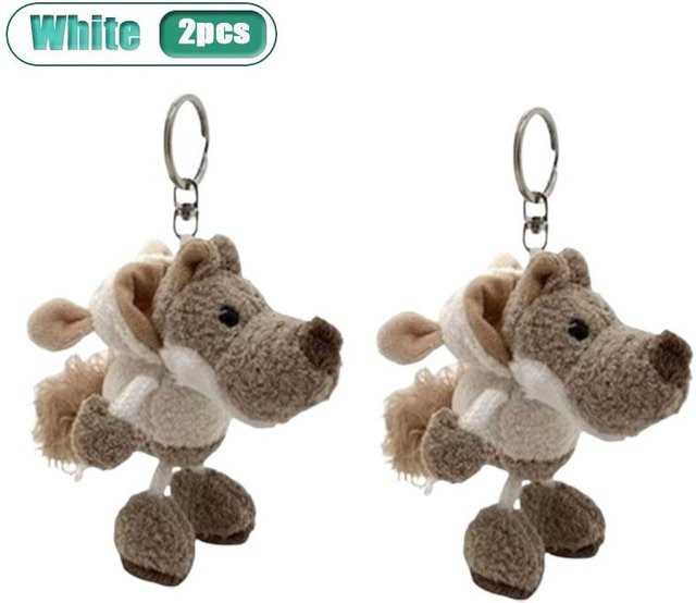 Linyi toy Stoffanhänger Wolf, grau, Damen - Bild 1