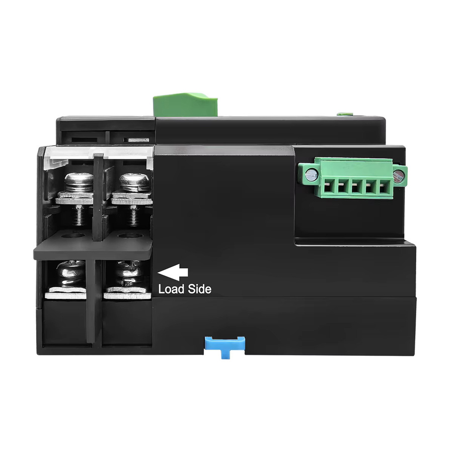 TOMZN ATS Dual Power Automatischer Umschalter für DIN-Schiene, 2P, Farbe: Schwarz - Bild 6