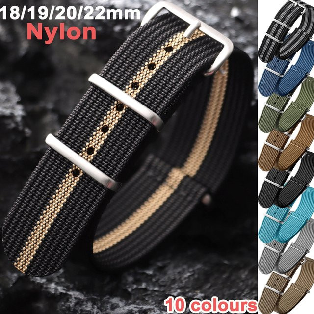 Uhrenarmband Nylon, Textil/NATO, Unisex - Bild 1