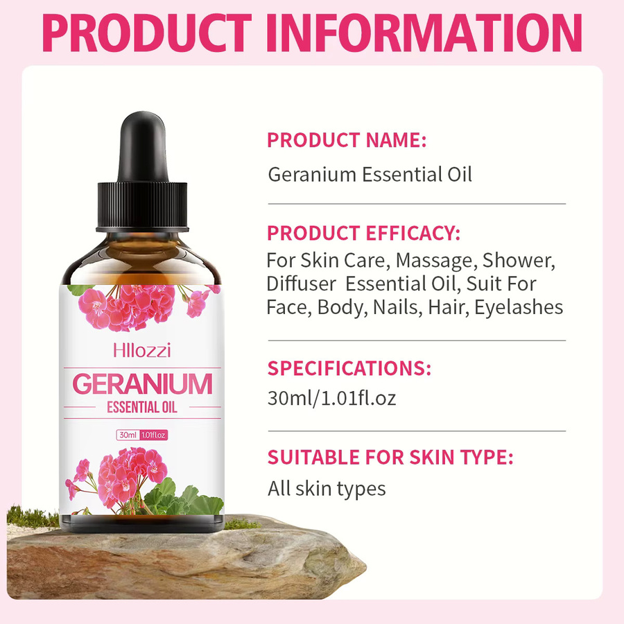 Hllozzi Geranieöl, 30 ml, Unisex - Bild 4