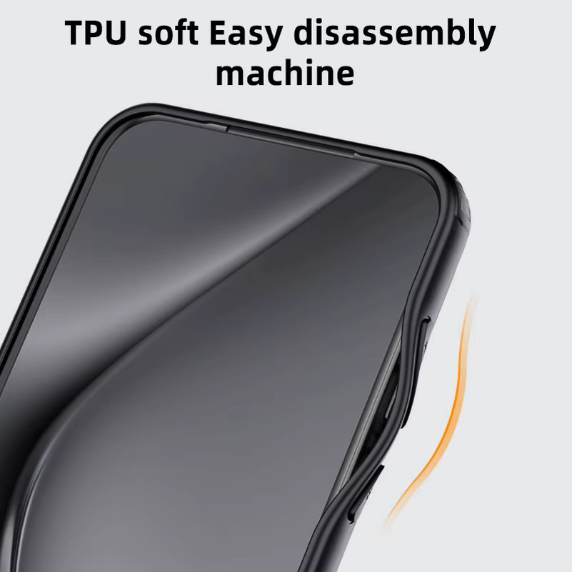 Transparente magnetische Schutzhülle für Xiaomi POCO F8 Ultra F7 Pro M8 X8 Pro, stoßfest und schlank, in Schwarz oder Grau - Bild 2