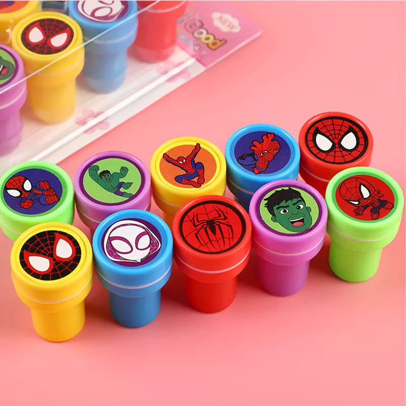 Fondjoy Spiderman-Stempel, 10/30 Stück, Siegelstempel für Kinder - Bild 3
