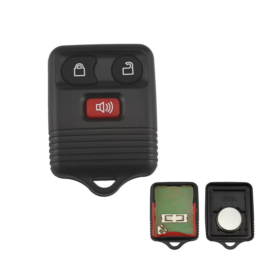 YIQIXIN Autoschlüssel Fernbedienung 315/433 MHz in Schwarz für Ford, Lincoln, Mazda und Mustang - Bild 2