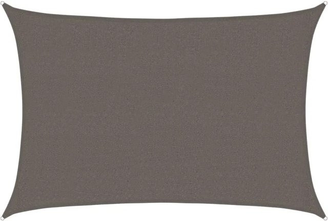 Furnicato Sonnensegel aus HDPE in Anthrazit, Rechteckig, B x T: 5 x 4 m - Bild 1