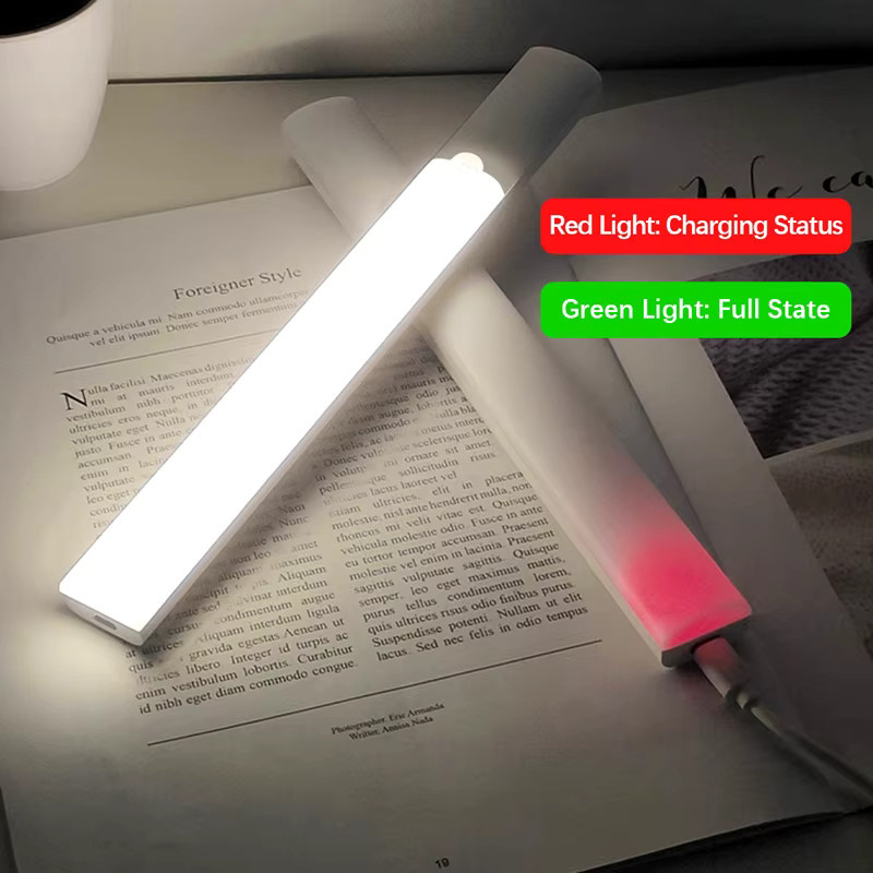 Shenzhi Tech LED Nachtlicht mit PIR-Bewegungssensor und Induktions-Magnetbefestigung, weiße Lichtleiste mit 3 Farbtemperaturen und wiederaufladbarem Akku für Schrank, Flur und Möbel - Bild 4