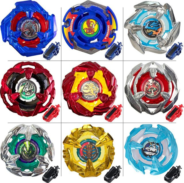 TAKARA TOMY Gyro-Spielzeug, Rotierendes Metallgyroskop mit Zugdraht, BX-Serie Launcher-Zubehörteil - Bild 1
