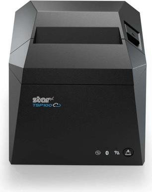 Star TSP143IV X4 Thermodirekt-Bondrucker in Grau mit CloudPRNT, USB, USB-C, Bluetooth, Ethernet und WLAN, 80 mm Medienbreite - Bild 1