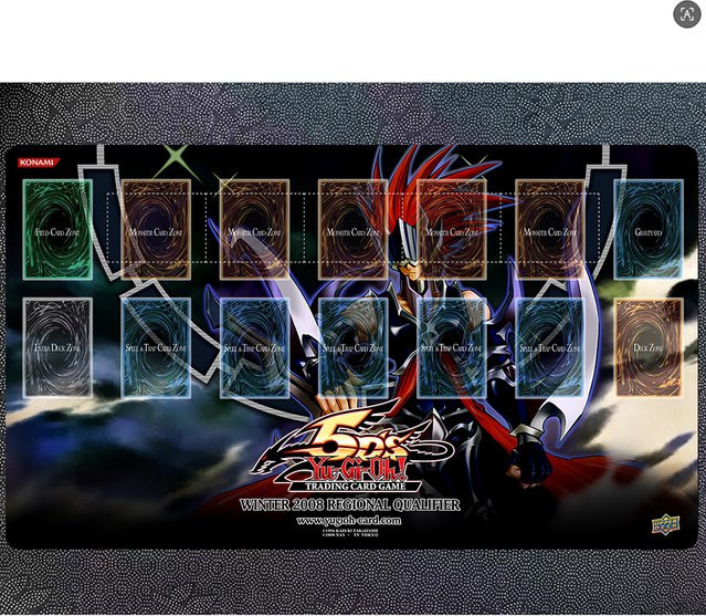 KMC TCG Yu-Gi-Oh! Spielmatte Gorz, der Botschafter der Dunkelheit, Kartenunterlage - Bild 1