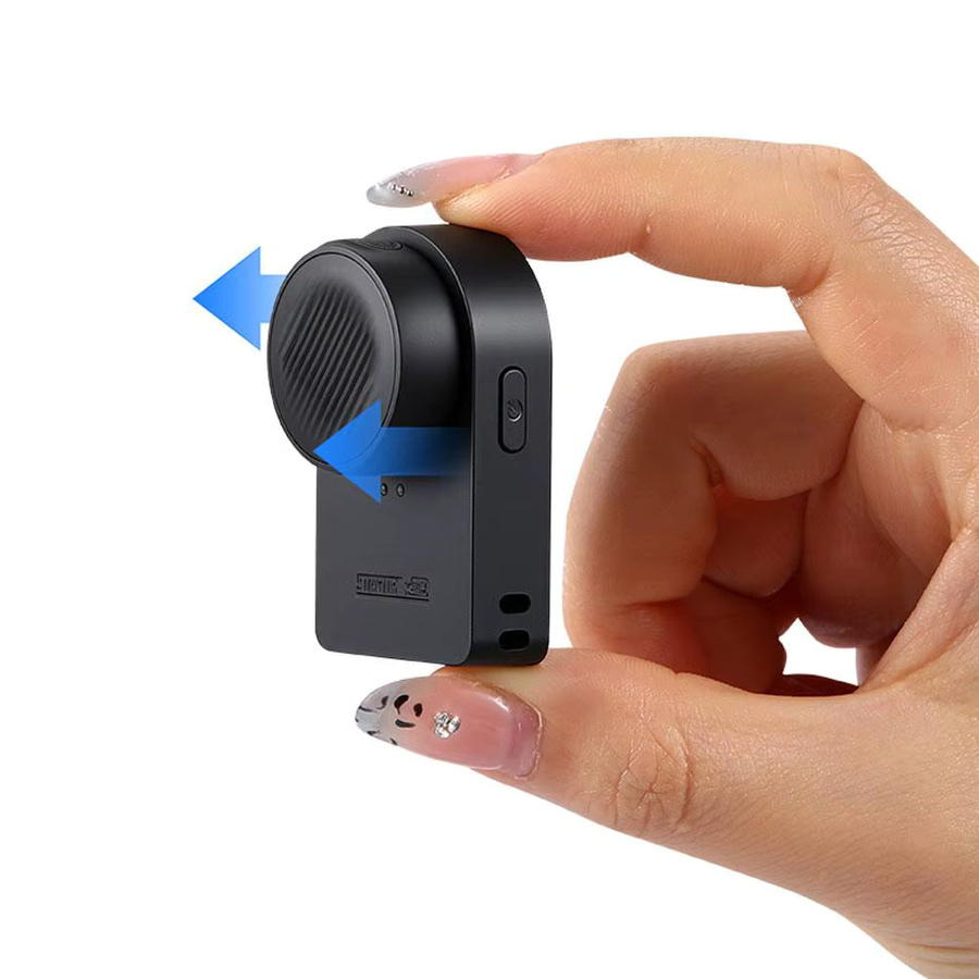 Insta360 Drahtlose Ladestation für Mic Air Neckband Mikrofon in Schwarz - Bild 5