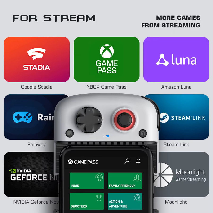 GameSir X3 Mobiltelefon-Gamepad mit Kühlventilator für Cloud-Gaming Xbox Game Pass, STADIA, xCloud und GeForce Now - Bild 3
