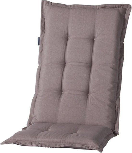 Madison Sesselauflage Panama Taupe für Hochlehner B/T: 50 x 123 cm - Bild 1