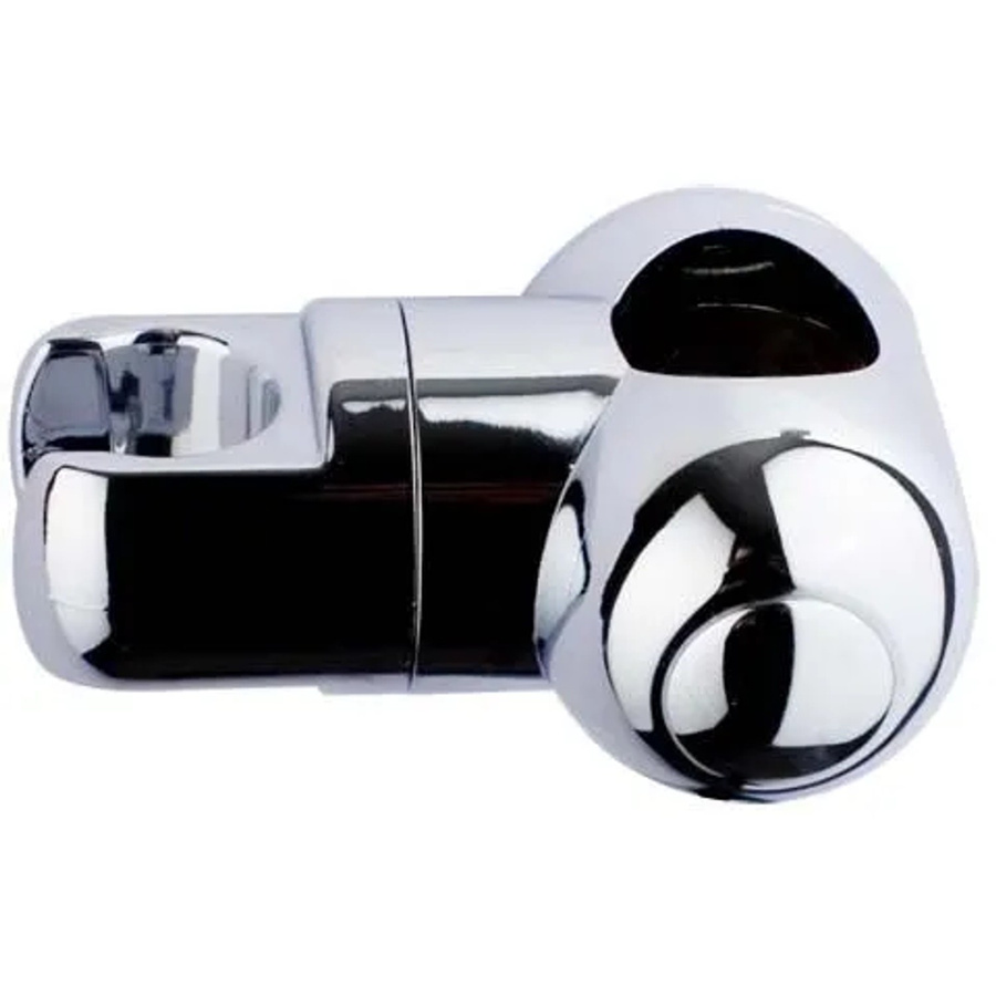 Euroshowers Brausehalter für Duschstange 25mm in Chrom/Silber - Bild 2