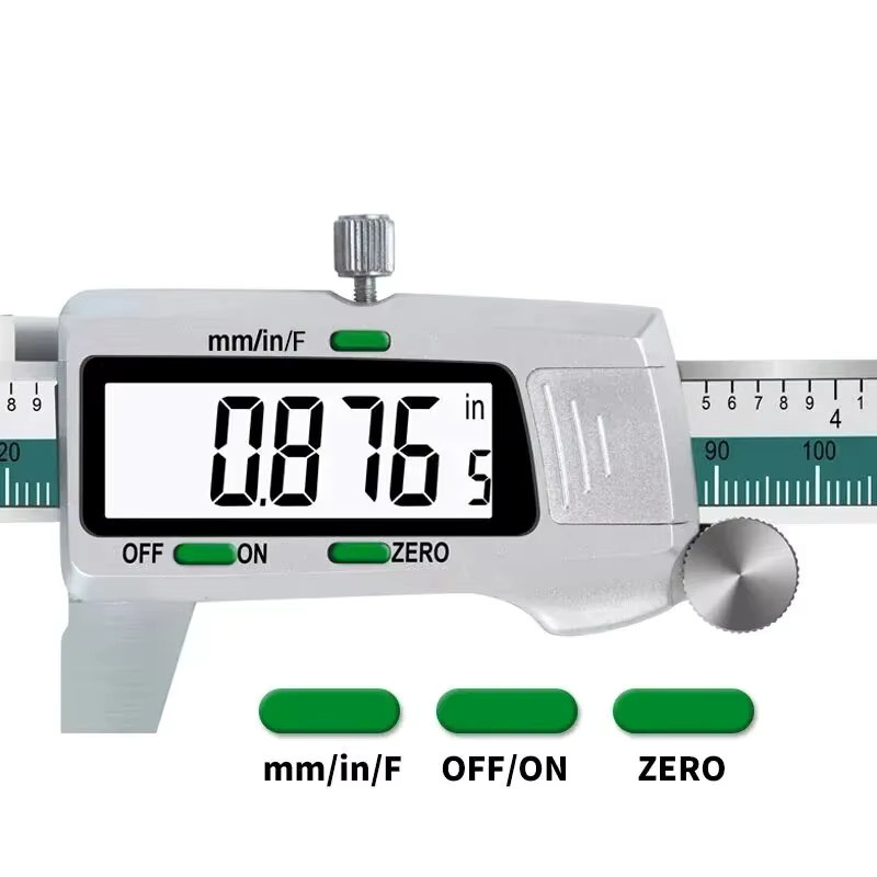 Yiyoubao ET50 Digitaler Messschieber aus Edelstahl in Silber, 150 mm Messbereich mit 0,01 mm Präzision für mechanische Komponenten - Bild 2