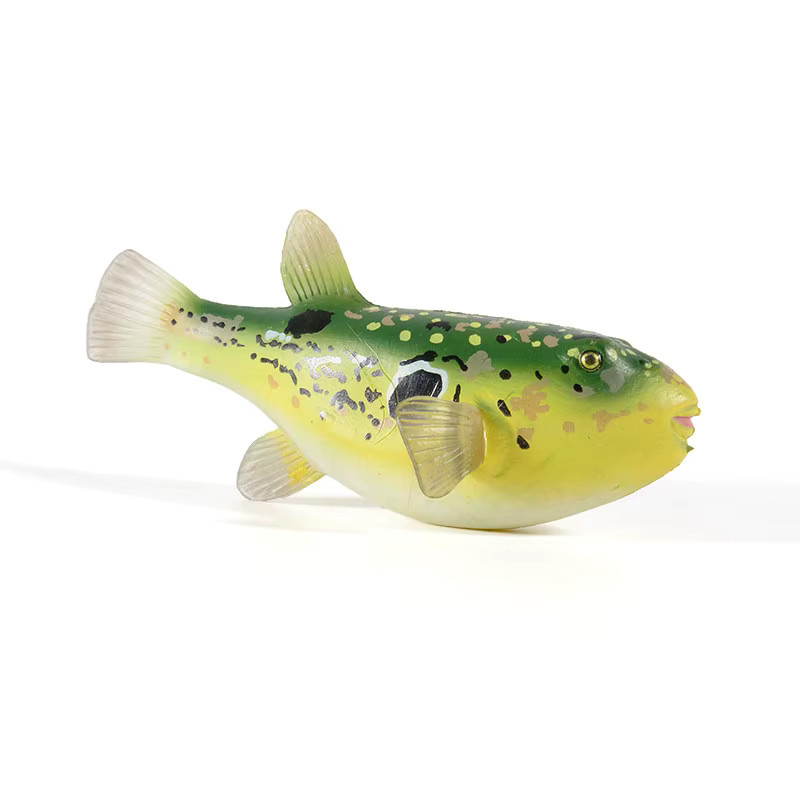 XIALIBAOMOWAN Meereslebewesen Pufferfisch, Actionfiguren, PVC, Bunt / Mehrfarbig - Bild 2