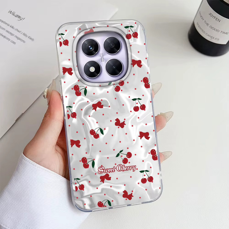 Handyhülle mit Kirsch-Motiv für Xiaomi Redmi Note und Redmi Serie - Bild 4