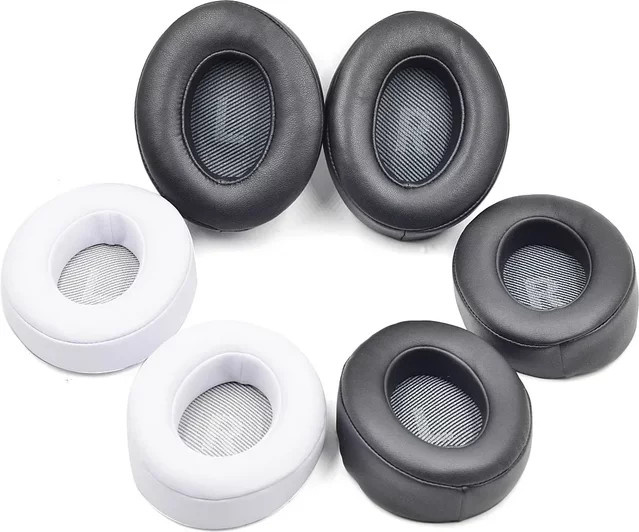 JBL Ersatz Ohrpolster aus hochwertigem Proteinleder für Everest Elite V700 und V700BT in Schwarz - Bild 1