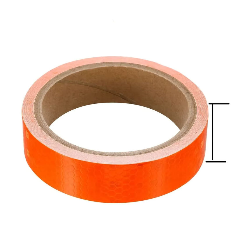 Satop Cinta Reflektierendes Klebeband in Orange, wasserdicht, Breite: 2 cm, Länge: 8 m, zur Markierung für Auto, Fahrrad, Anhänger und Lkw - Bild 5