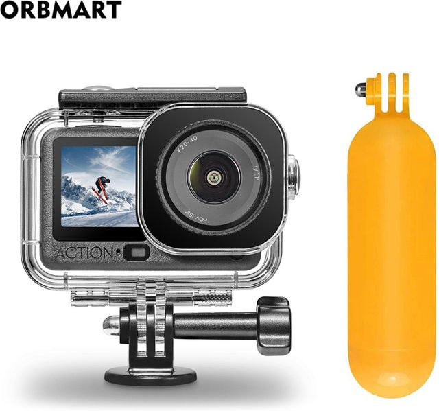 DJI Osmo Action 6 Wasserdichtes Unterwassergehäuse Transparent mit 60 m Tauchtiefe und Mount Zubehör - Bild 1