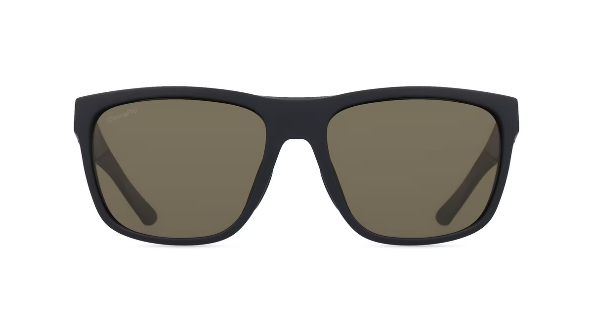 Smith BARRA Sonnenbrille, Vollrand, Quadratisch, Kunststoff, Schwarz, Herren - Bild 1