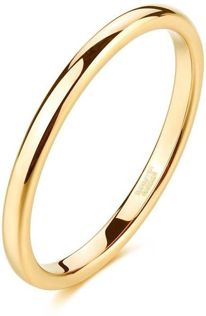 POMOiii Wolframring, Gold, Unisex - Bild 1
