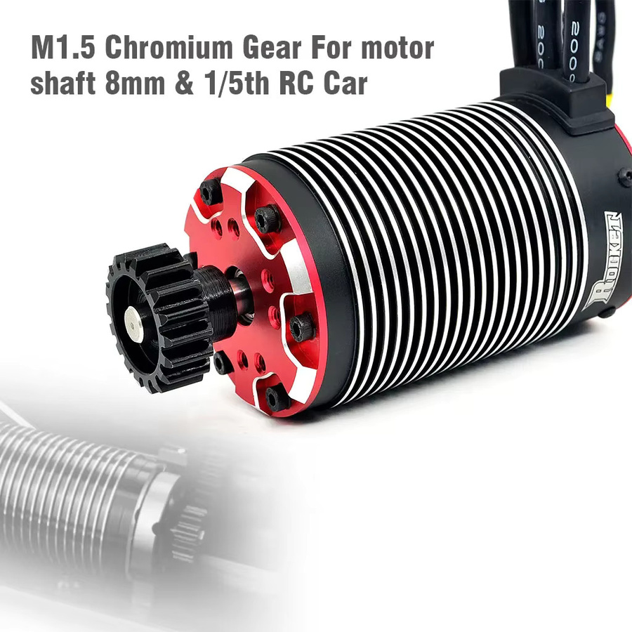 SURPASS HOBBY M1.5 8mm RC Motor, Metall, Schwarz, Zubehör - Bild 3
