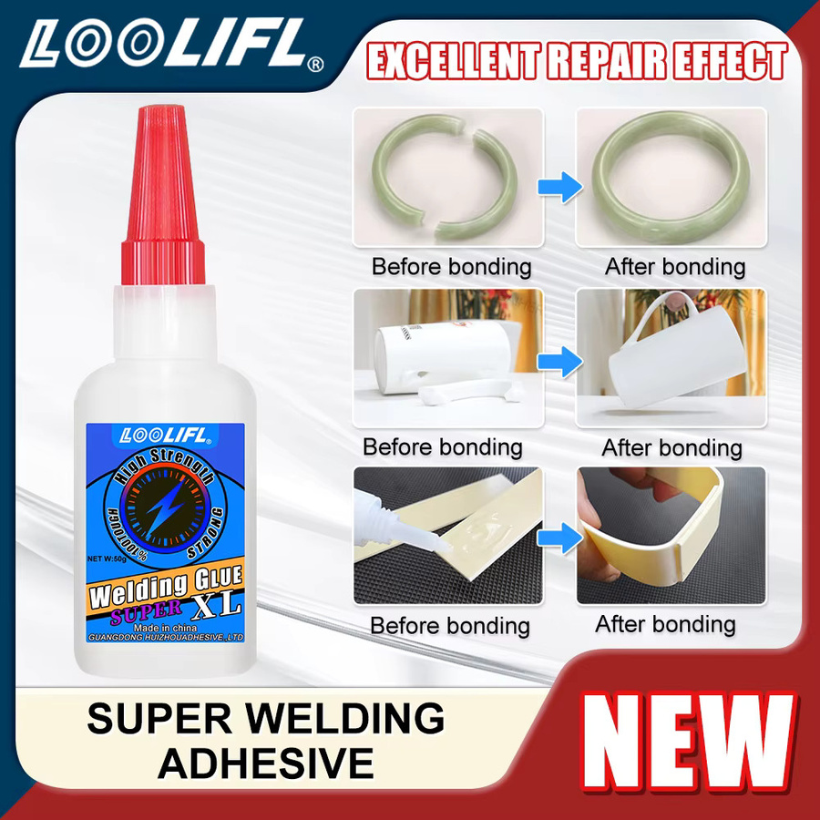 LOOLIFL Epoxidharz-Mehrzweckkleber, hochfester Instant-Schnellschweiß-Kleber, transparent, 20 ml - Bild 3