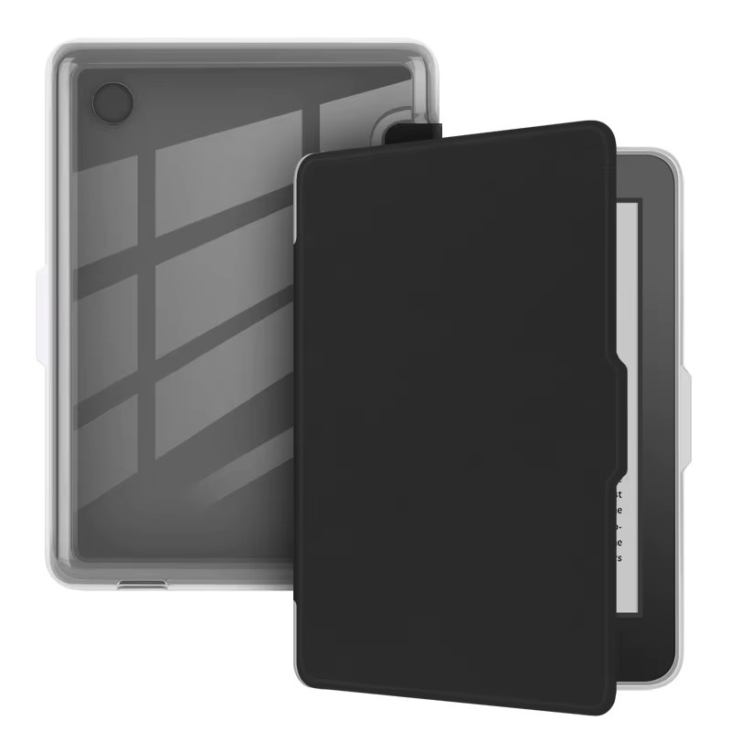 Transparente magnetische Slim-Flip-Hülle für Tolino Shine Color 2024, Shine 5 2024 und Shine 4 E-Reader mit 6 Zoll und klarer Rückseite - Bild 2