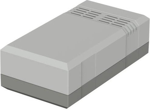 Bopla ELEGANT EG 1240L Elektronikgehäuse aus Polystyrol in Lichtgrau RAL 7035, B/T/H: 125 x 67 x 40 mm - Bild 1