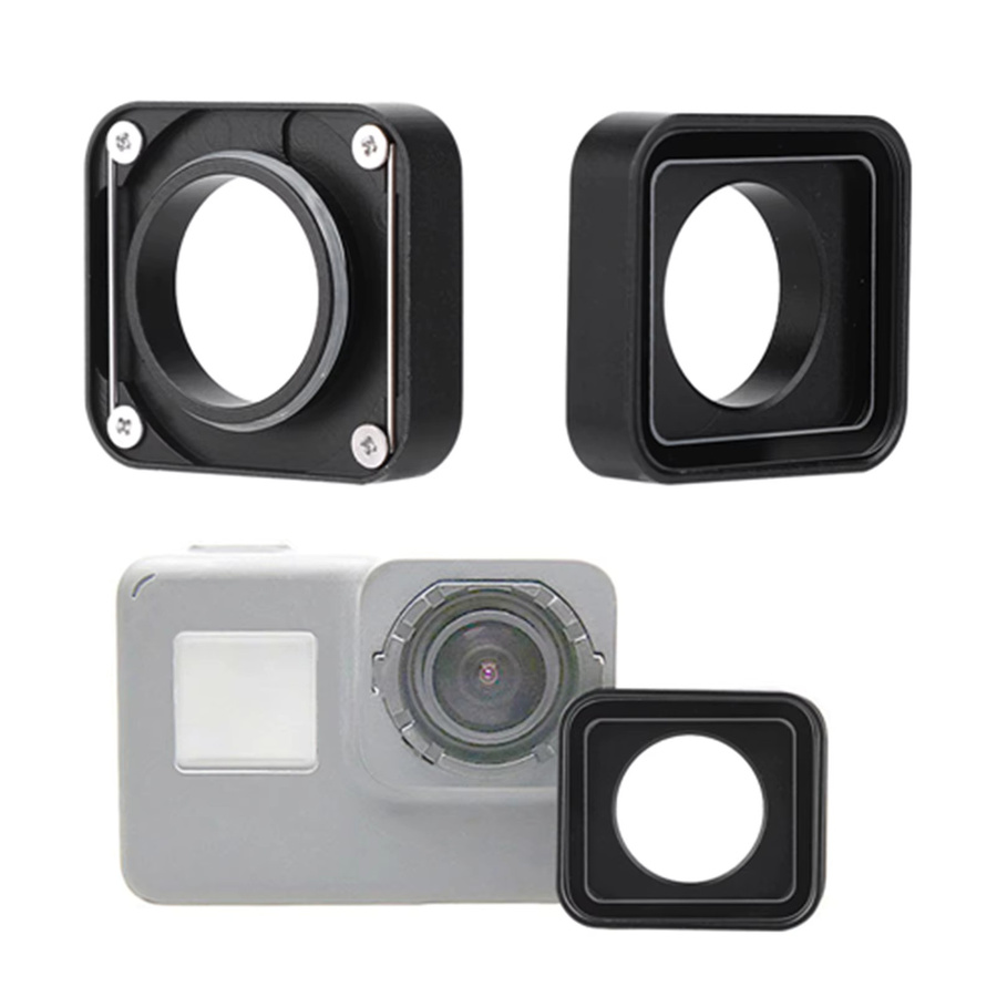 UV-Filter Ersatz-Schutzlinse für GoPro Hero5 und Hero6 Sport Action Camera in Schwarz - Bild 2