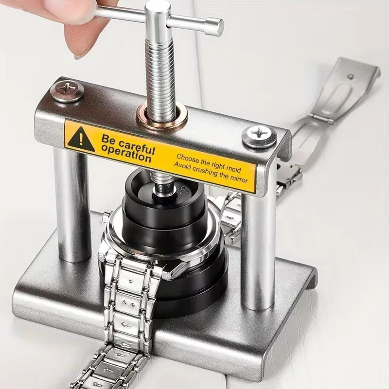 CAOWTAN Uhrmacher Hand Reparatur Tools Kit, Edelstahl, Silber, Unisex - Bild 5
