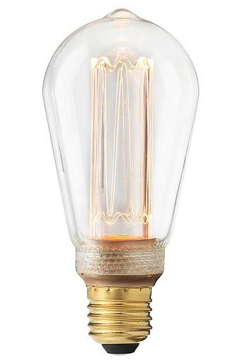 PR Home FUTURE LED Filament Lichtquelle Vintage Warmweiß Transparent E14 64 mm - Bild 1
