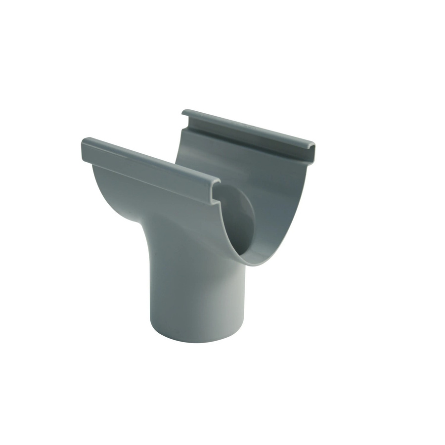 Marley Duplex Dachrinnen-Stutzen RG 80 DN 53 in Grau - Bild 2