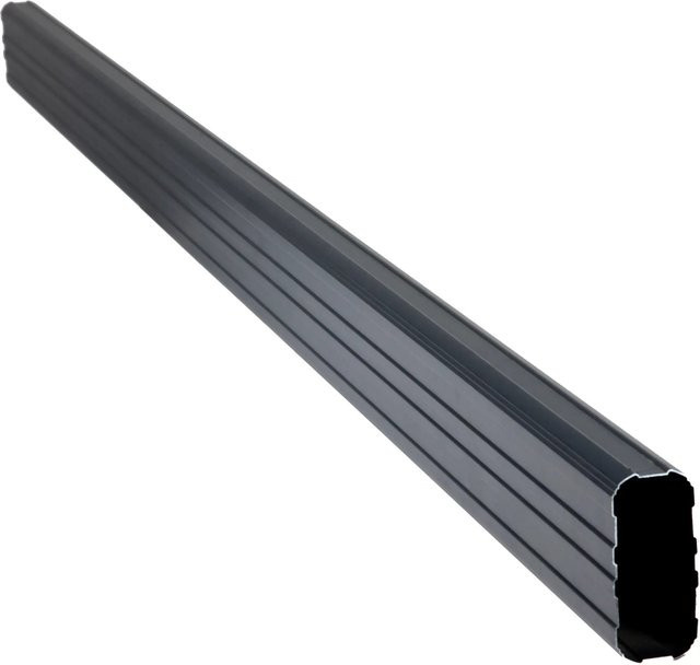 Floraworld Bohlenelement für Bohlenzaun aus Aluminium in Anthrazit, B/H/T: 200 x 10 x 4 cm - Bild 1