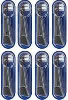Oral-B iO Sanfte Reinigung Aufsteckbürsten, 8er Pack, Schwarz - Bild 1