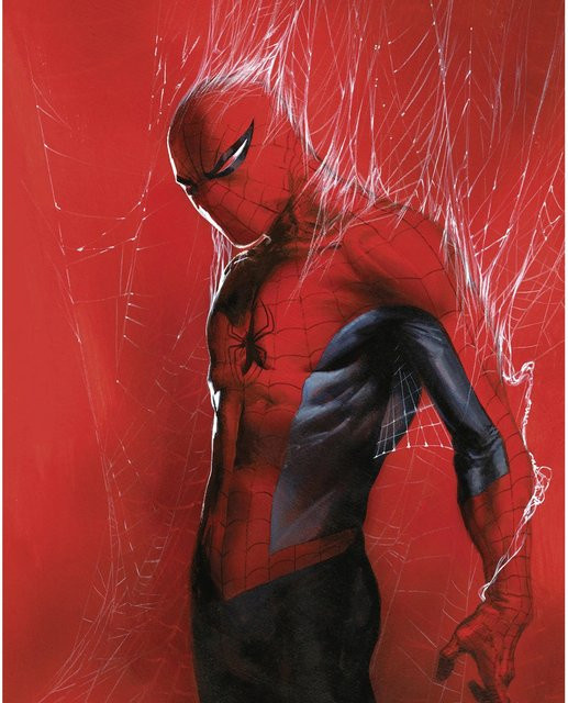 Komar Wandbild Marvel Spider-Man Through the Spider Web, Rot, Breite: 40 cm, Höhe: 50 cm - Bild 1