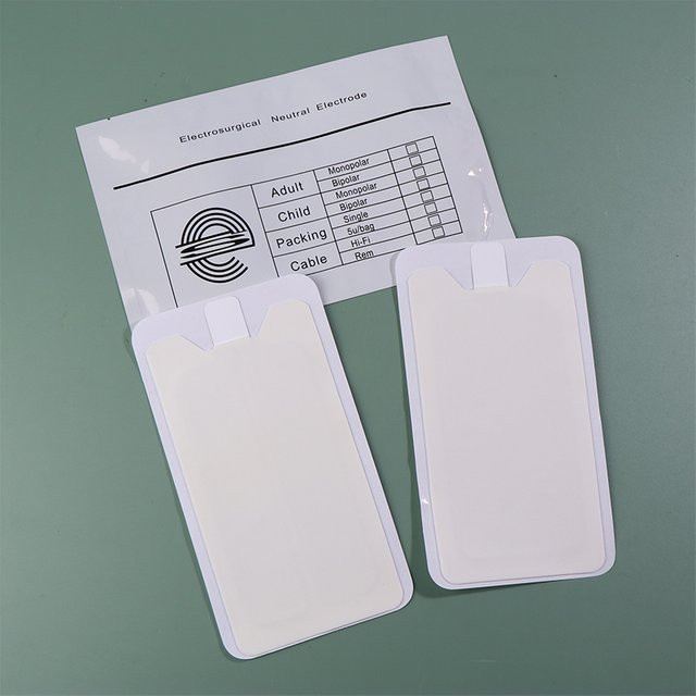 DIKALU Einweg-Neutralplatten-Elektrodenpflaster, Hochfrequenz, Unipolar/Bipolar, Selbstklebend, EO-sterilisiert - Bild 1