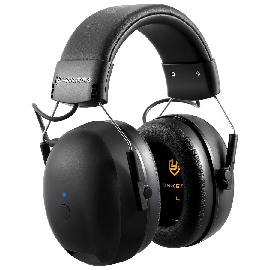 YHKEMA EB20 Bluetooth 6.0 Gehörschutz-Ohrenschützer mit aktiver Geräuschunterdrückung in Schwarz - Bild 2