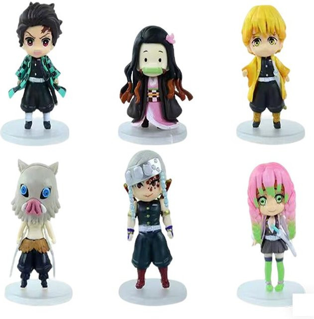 Fashnics Demon Slayer Actionfigur, 6er Set, ab 14 Jahren - Bild 1