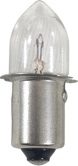 Mudi P13.5S Ersatzsockelbirne für Taschenlampen und Arbeitslampen, transparent, 3,6 V, 0,75 A - Bild 1