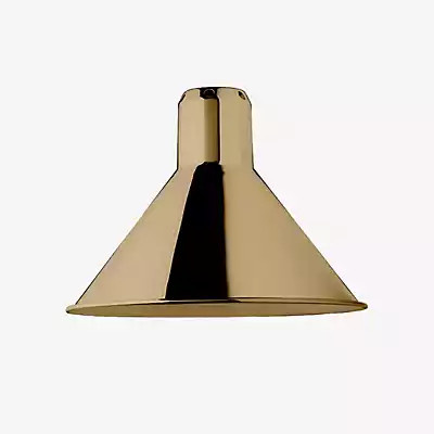 DCW Éditions Lampenschirm Gras Classic konisch in Messing/Gold - Bild 1
