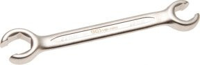 BGS Doppel-Ringschlüssel aus Chrom-Vanadium in Silber, SW 19 x 22 mm - Bild 1