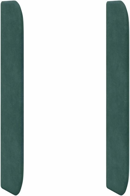 vidaXL Kopfteil Ohr in Grün aus Samt, Breite: 80 cm, Tiefe: 16 cm, Höhe: 4 cm - Bild 1