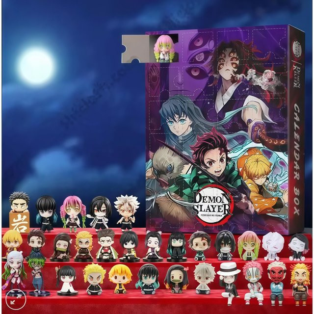 Fashnics Demon Slayer Adventskalender 24-teiliges Set Puppen - Bild 1