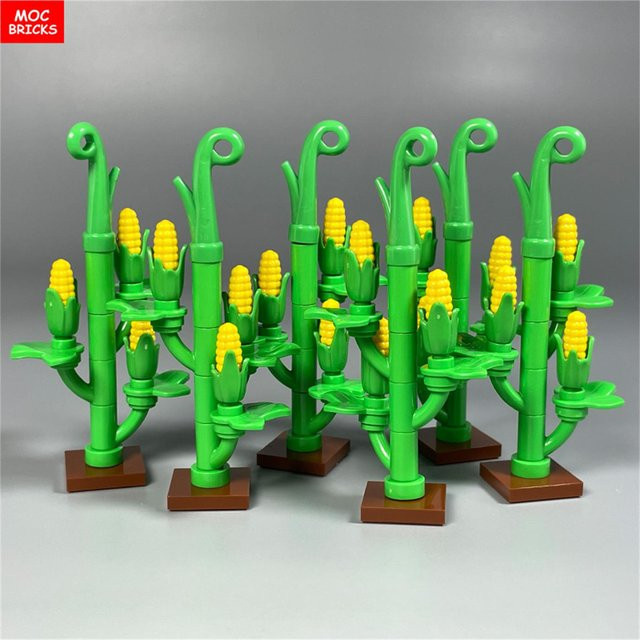 Yiran toy MOC Bausteine Maisernte, Konstruktionsbausteine Zubehör, ab 6 Jahren - Bild 1