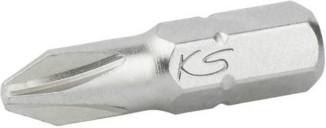 KS Tools Kreuzschlitz-Bit PH2 mit 5/16 Zoll (8 mm) Antrieb in Silber - Bild 1