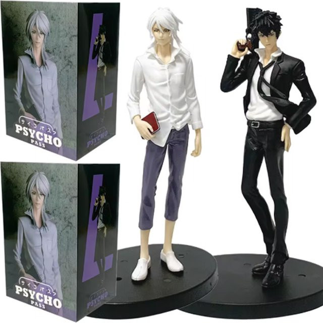 Bandai Psycho-Pass, Makishima Shougo Kougami Shinya, Modellfigur, 18cm - Bild 1